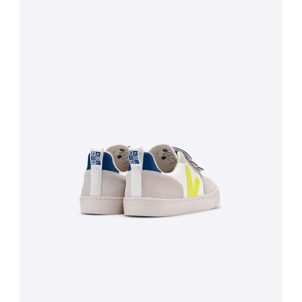 Αθλητικά Παπούτσια παιδικα Veja V-10 X BONTON White/Blue | GR 843WNB